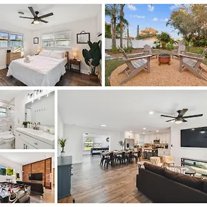 Plush Sheets, Games!, Huge Backyard, Massage Chair Holiday home
